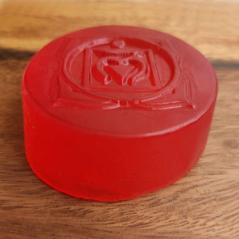 Muladhara Chakra Soap for Health and Abundance - Image 2