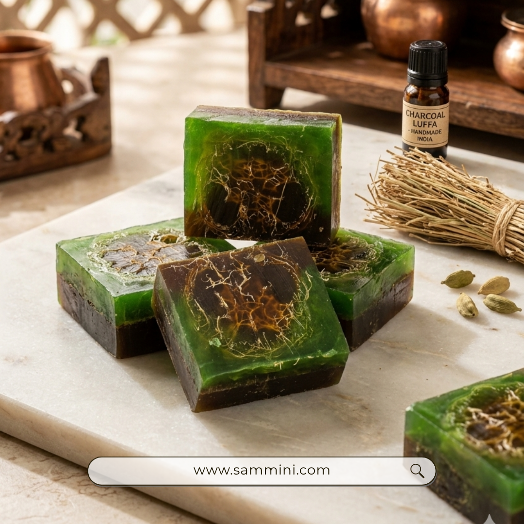 Natural Loofah & Eucalyptus Soap | Exfoliating & Refreshing Spa Bar - Image 3